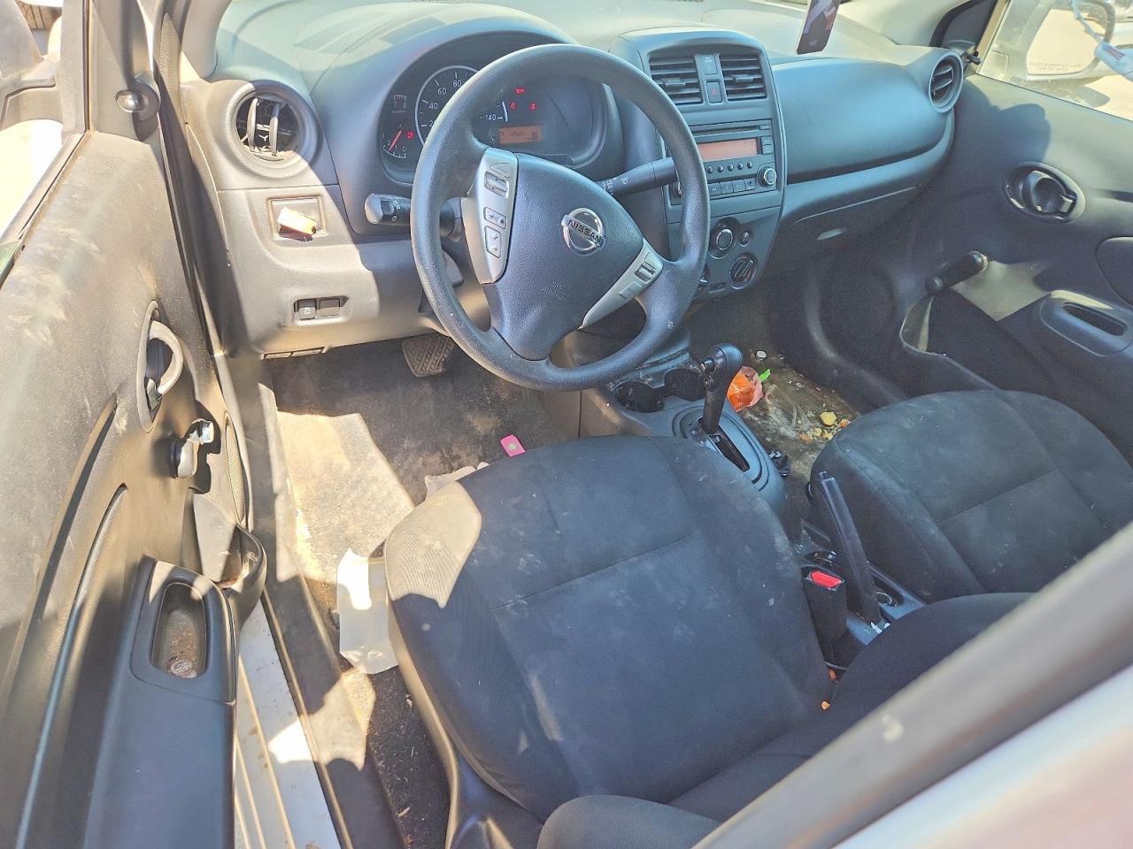 2015 Nissan Versa 1.6 S Plus White vin: 3N1CN7AP8FL916068