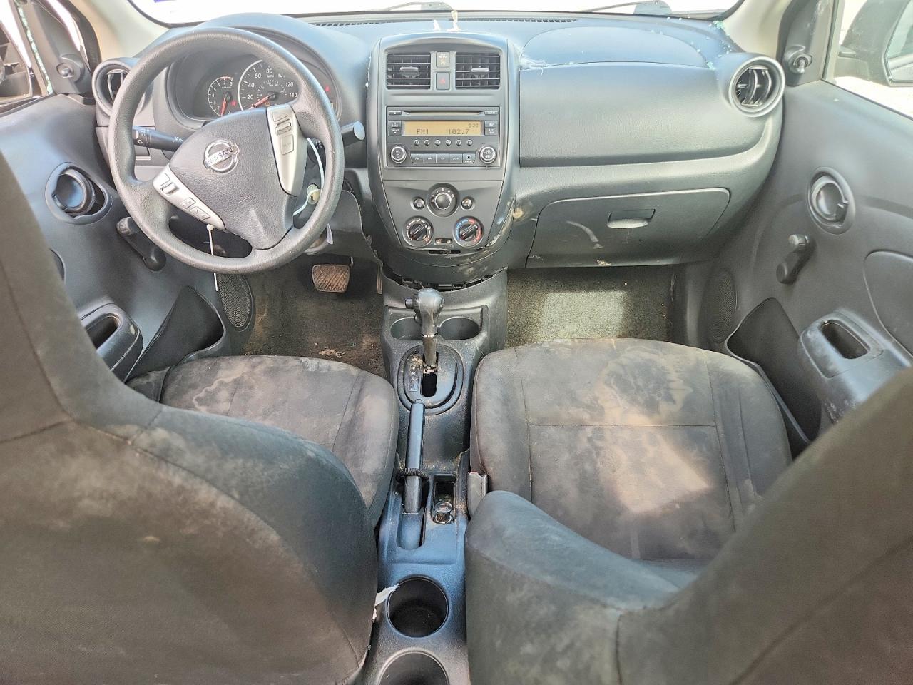 2015 Nissan Versa 1.6 S Plus Black vin: 3N1CN7AP8FL945814