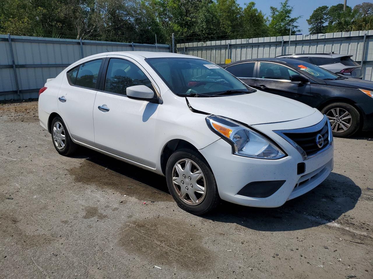2016 Nissan Versa 1.6 Sv White vin: 3N1CN7AP8GL871487