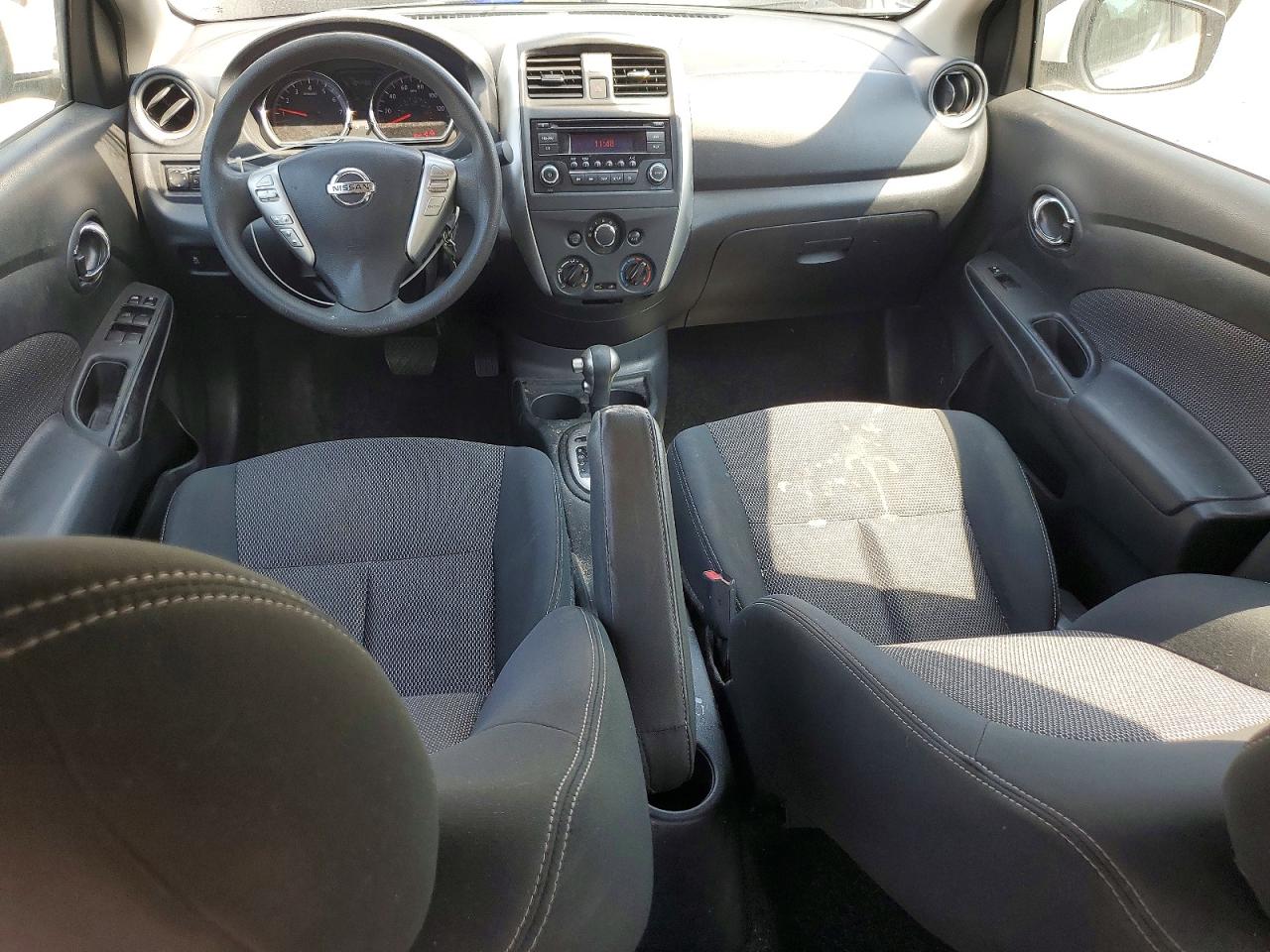 2016 Nissan Versa 1.6 Sv White vin: 3N1CN7AP8GL871487
