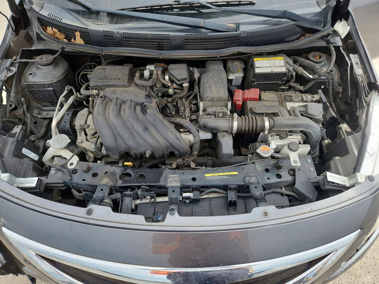 2018 Nissan Versa Sv Gray vin: 3N1CN7AP8JL862456