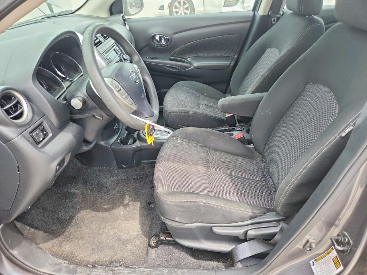 2018 Nissan Versa Sv Gray vin: 3N1CN7AP8JL862456