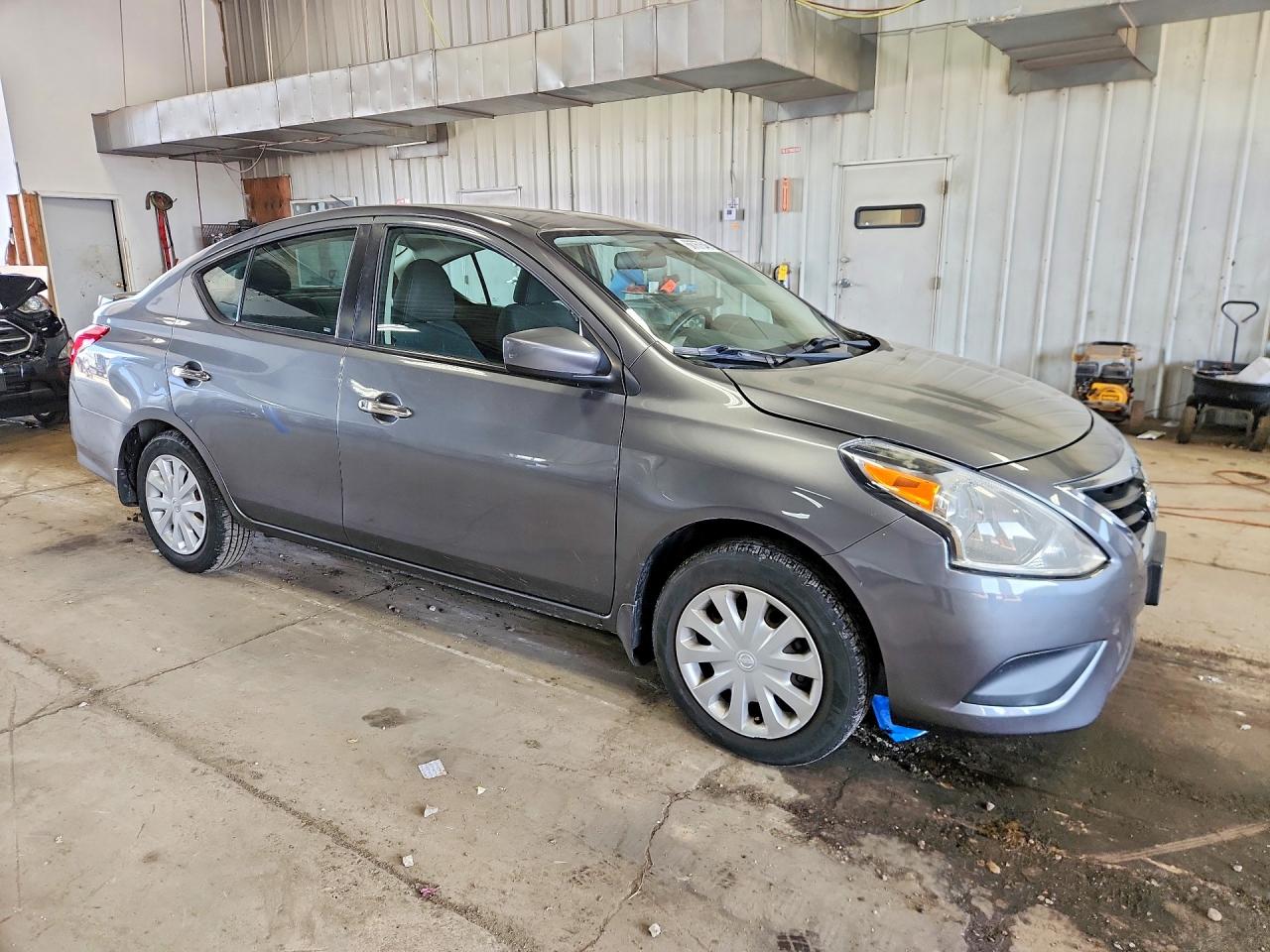 2018 Nissan Versa Sv Gray vin: 3N1CN7AP8JL867284
