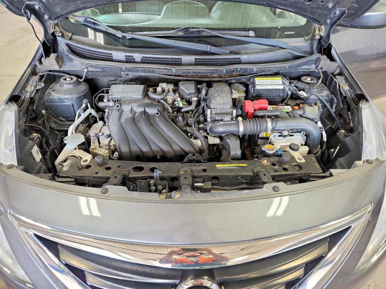 2018 Nissan Versa Sv Gray vin: 3N1CN7AP8JL867284