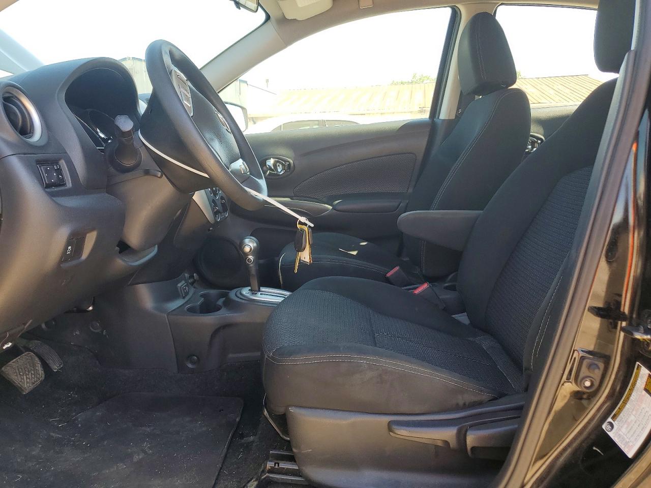 2019 Nissan Versa Sv Black vin: 3N1CN7AP8KL858392