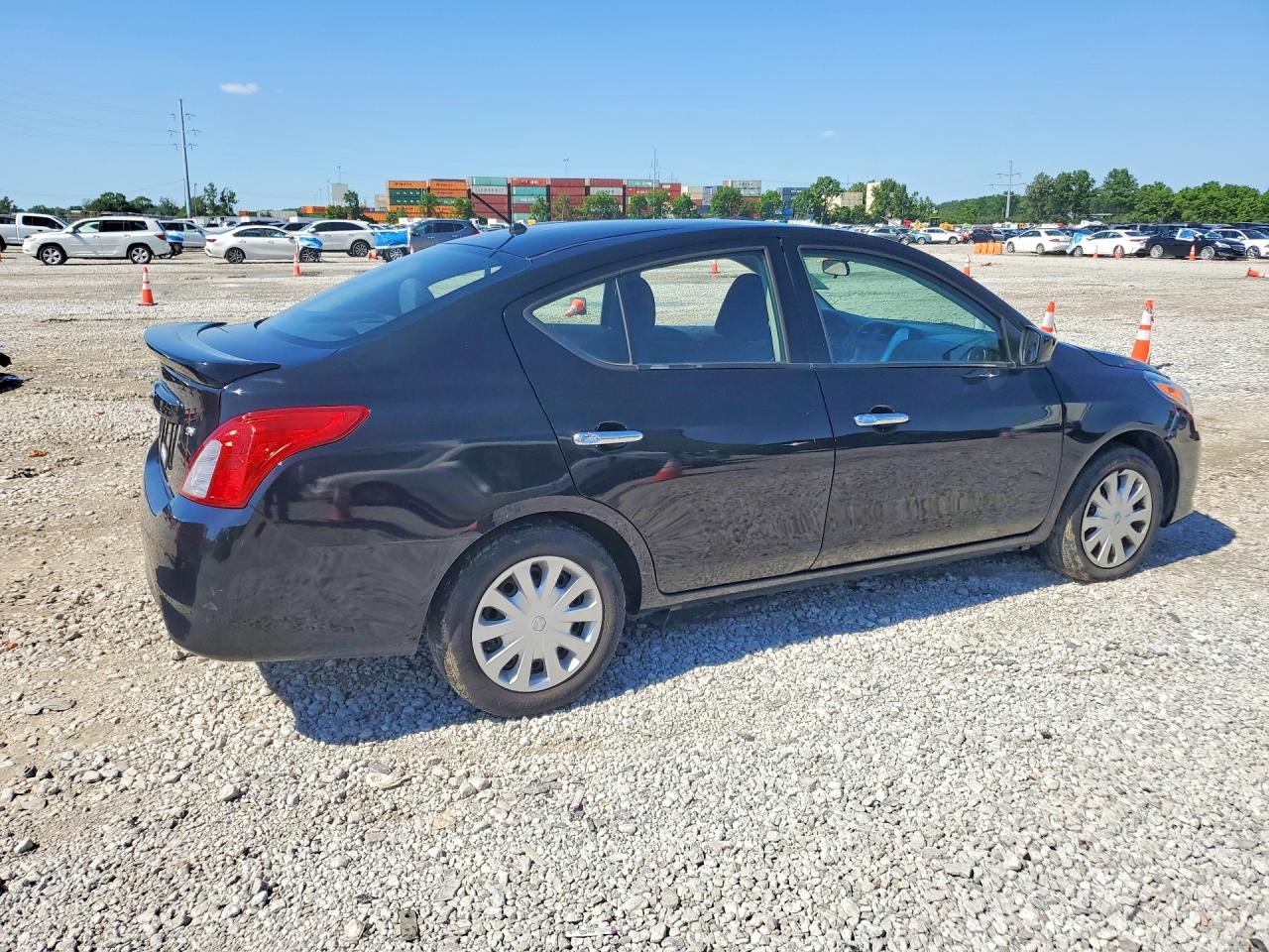 2019 Nissan Versa Sv Black vin: 3N1CN7AP8KL858392