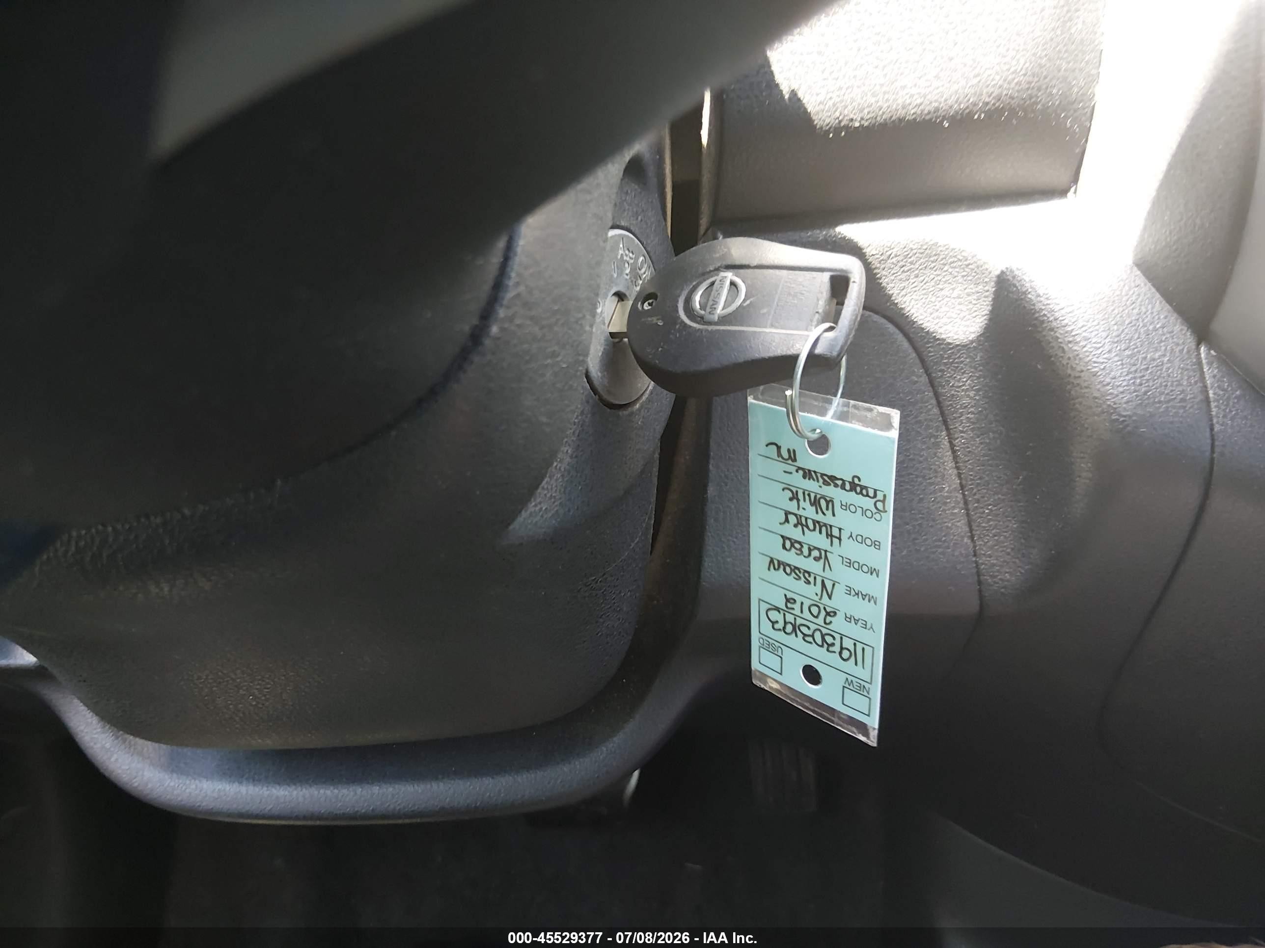 2012 Nissan Versa 1.6 Sv Белый vin: 3N1CN7AP9CL804942