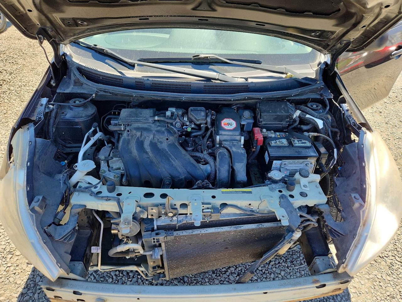 2012 Nissan Versa 1.6 S Black vin: 3N1CN7AP9CL825600