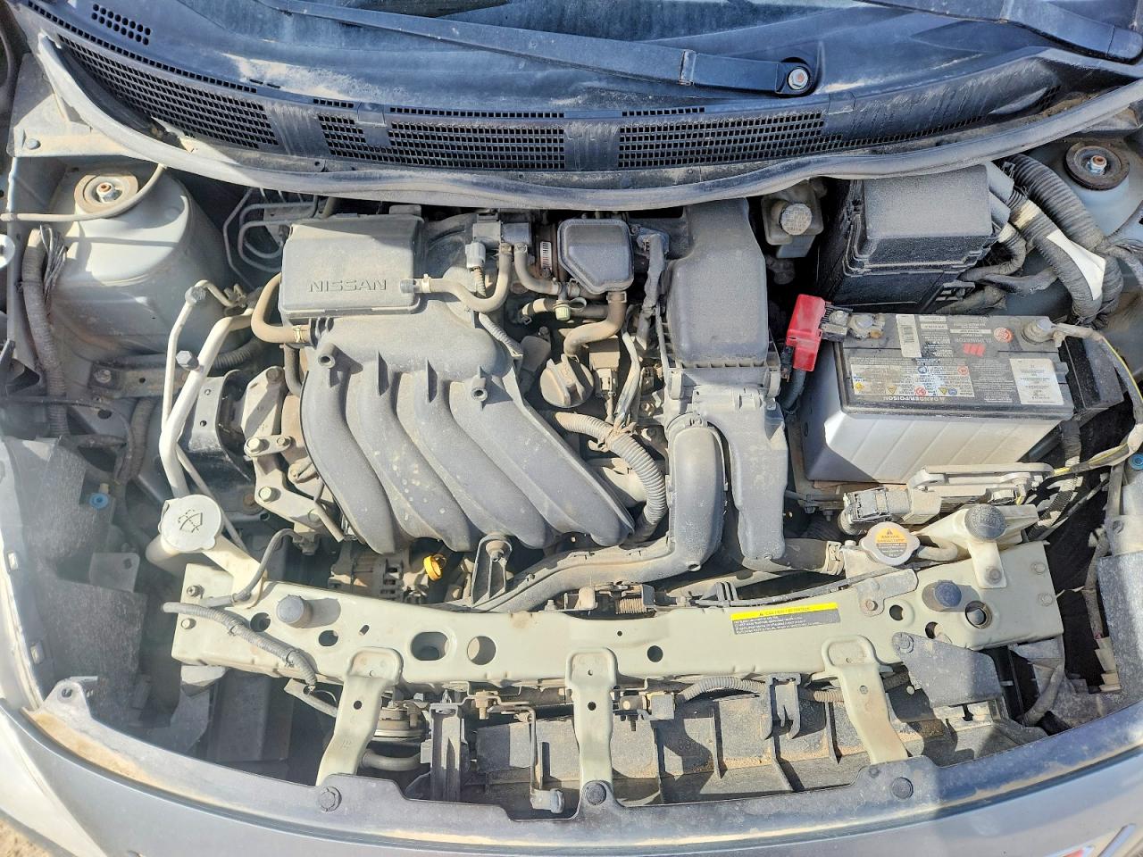 2012 Nissan Versa 1.6 S Серебряный vin: 3N1CN7AP9CL844115