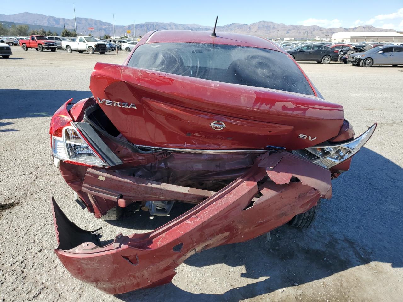 2012 Nissan Versa S Red vin: 3N1CN7AP9CL890530