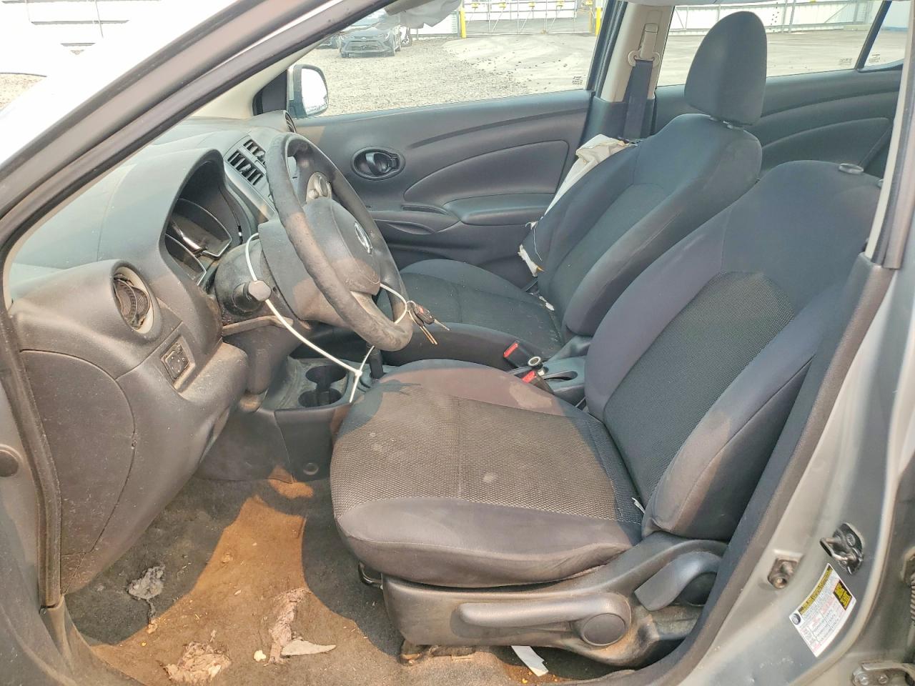 2012 Nissan Versa 1.6 S Gray vin: 3N1CN7AP9CL928841