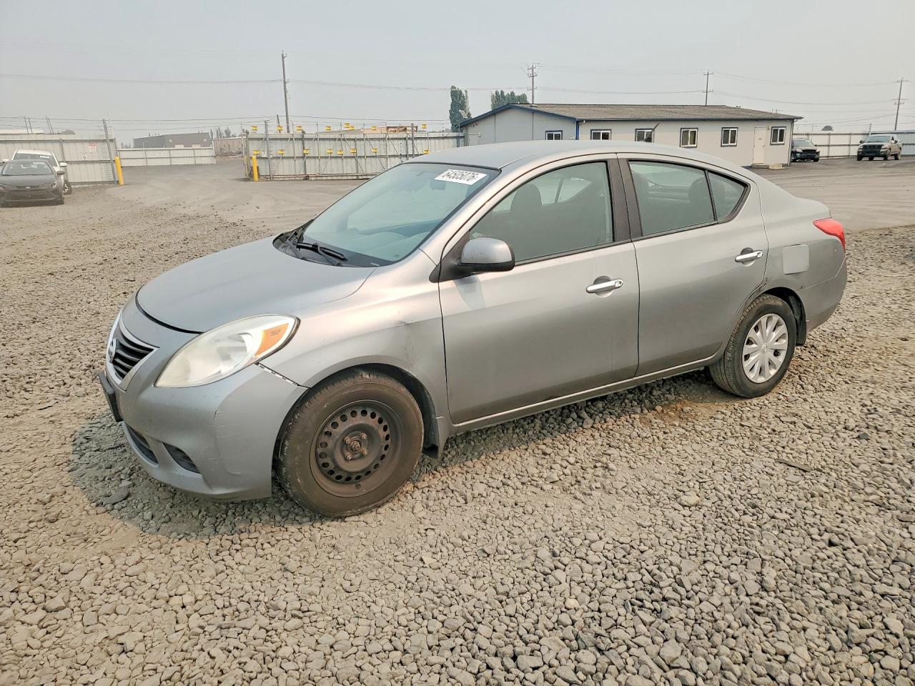2012 Nissan Versa 1.6 S Gray vin: 3N1CN7AP9CL928841