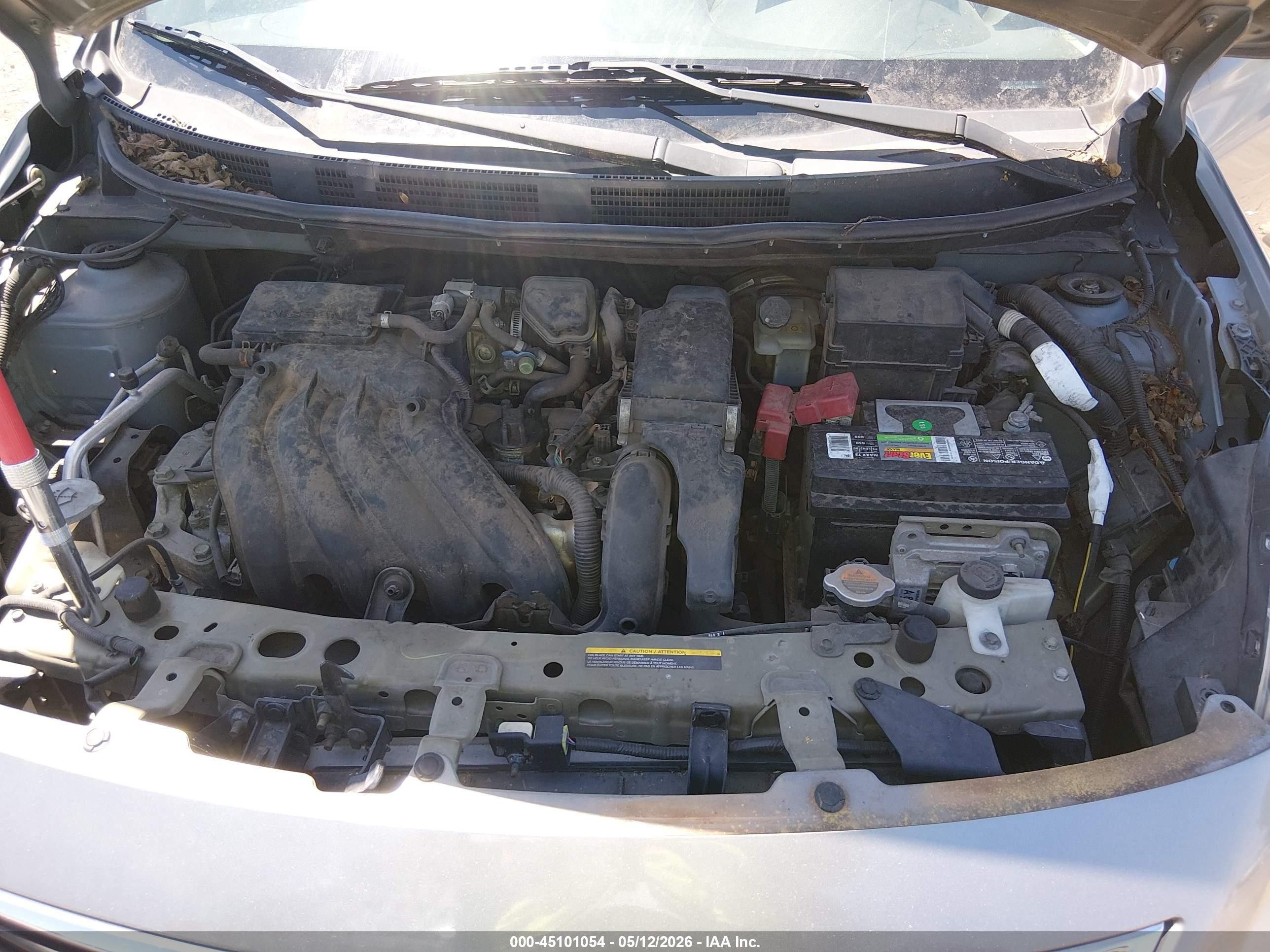 2012 Nissan Versa 1.6 Sv Gray vin: 3N1CN7AP9CL929682