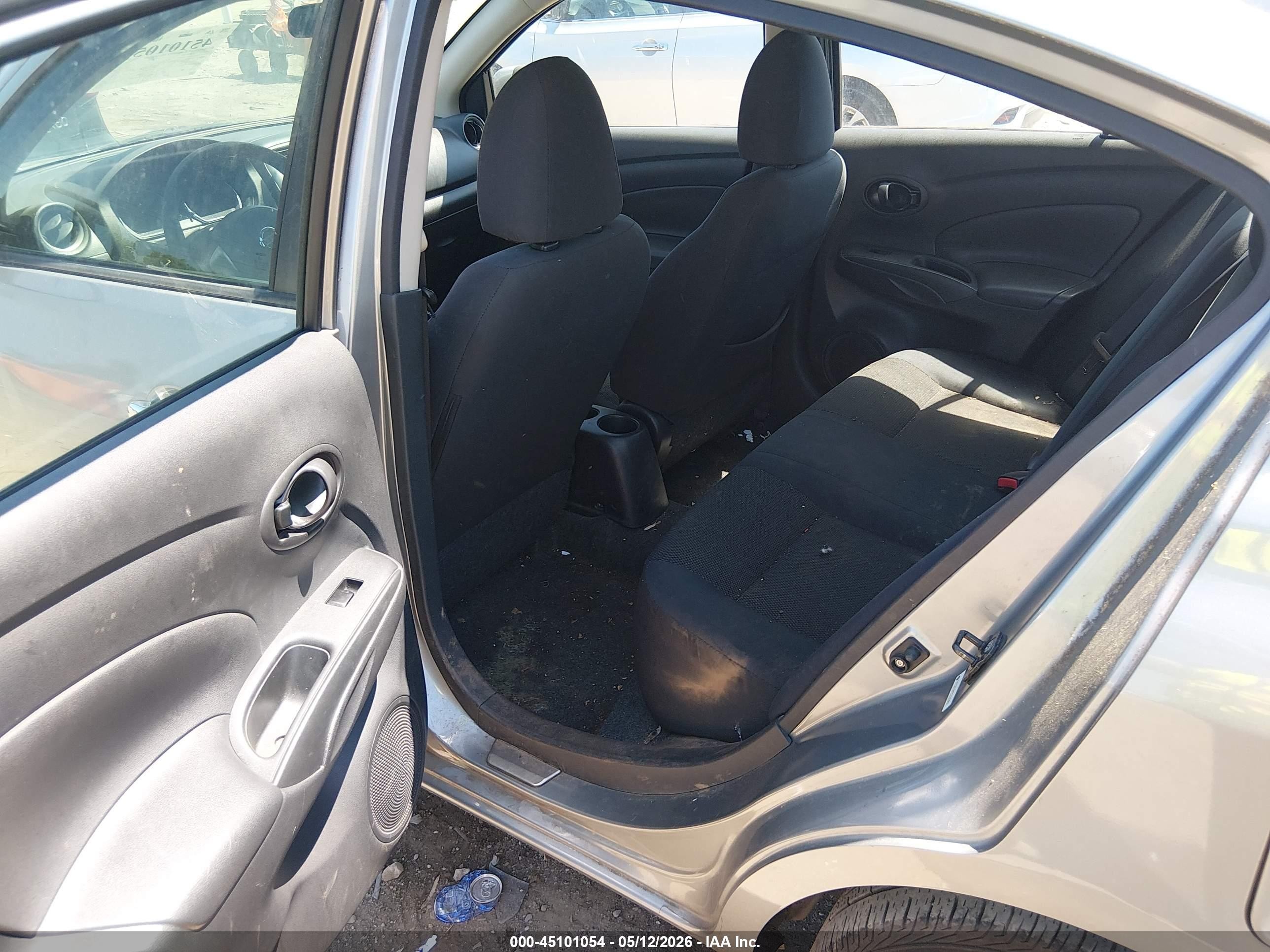 2012 Nissan Versa 1.6 Sv Gray vin: 3N1CN7AP9CL929682