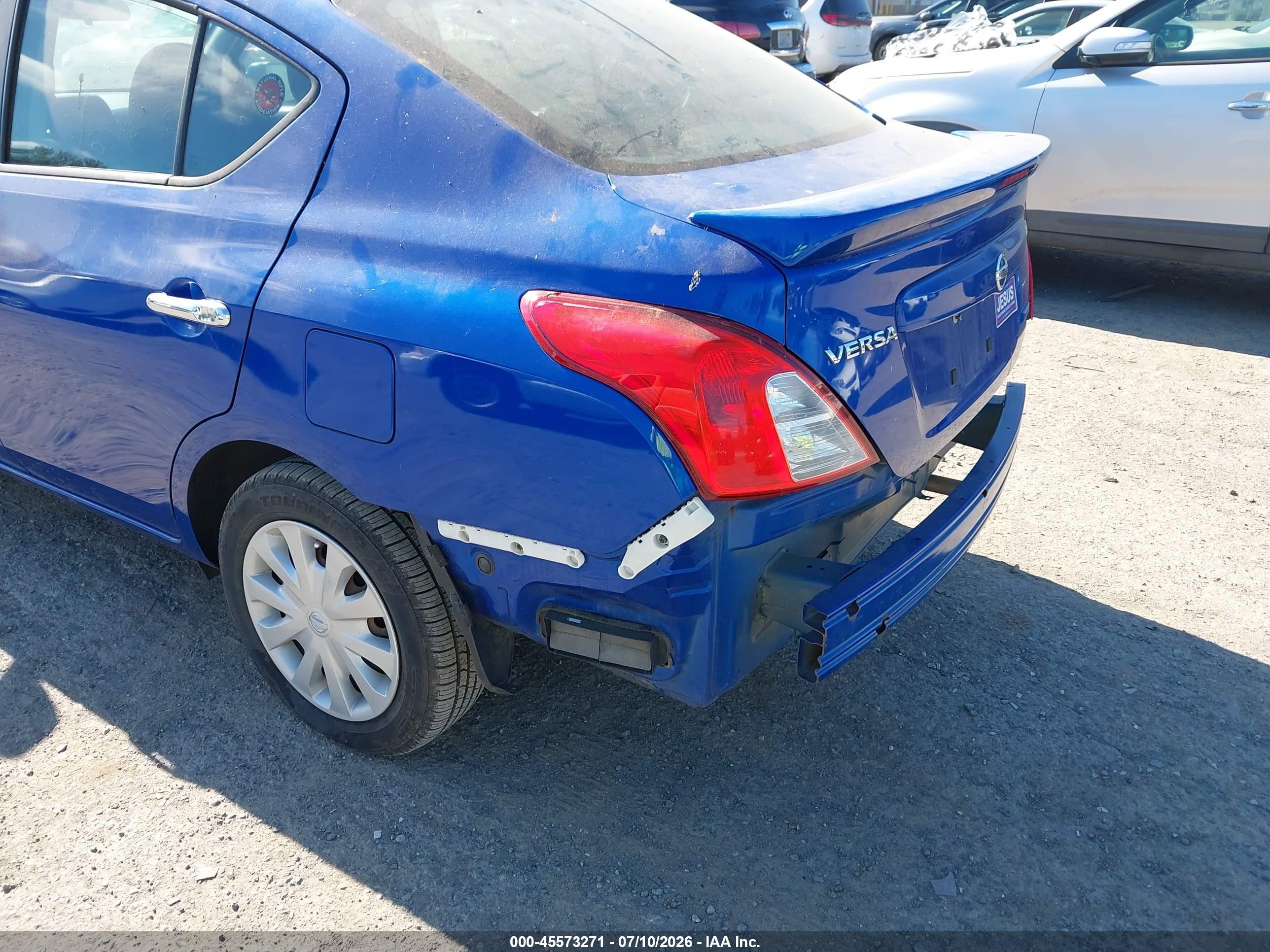 2013 Nissan Versa 1.6 Sv Синий vin: 3N1CN7AP9DL822245