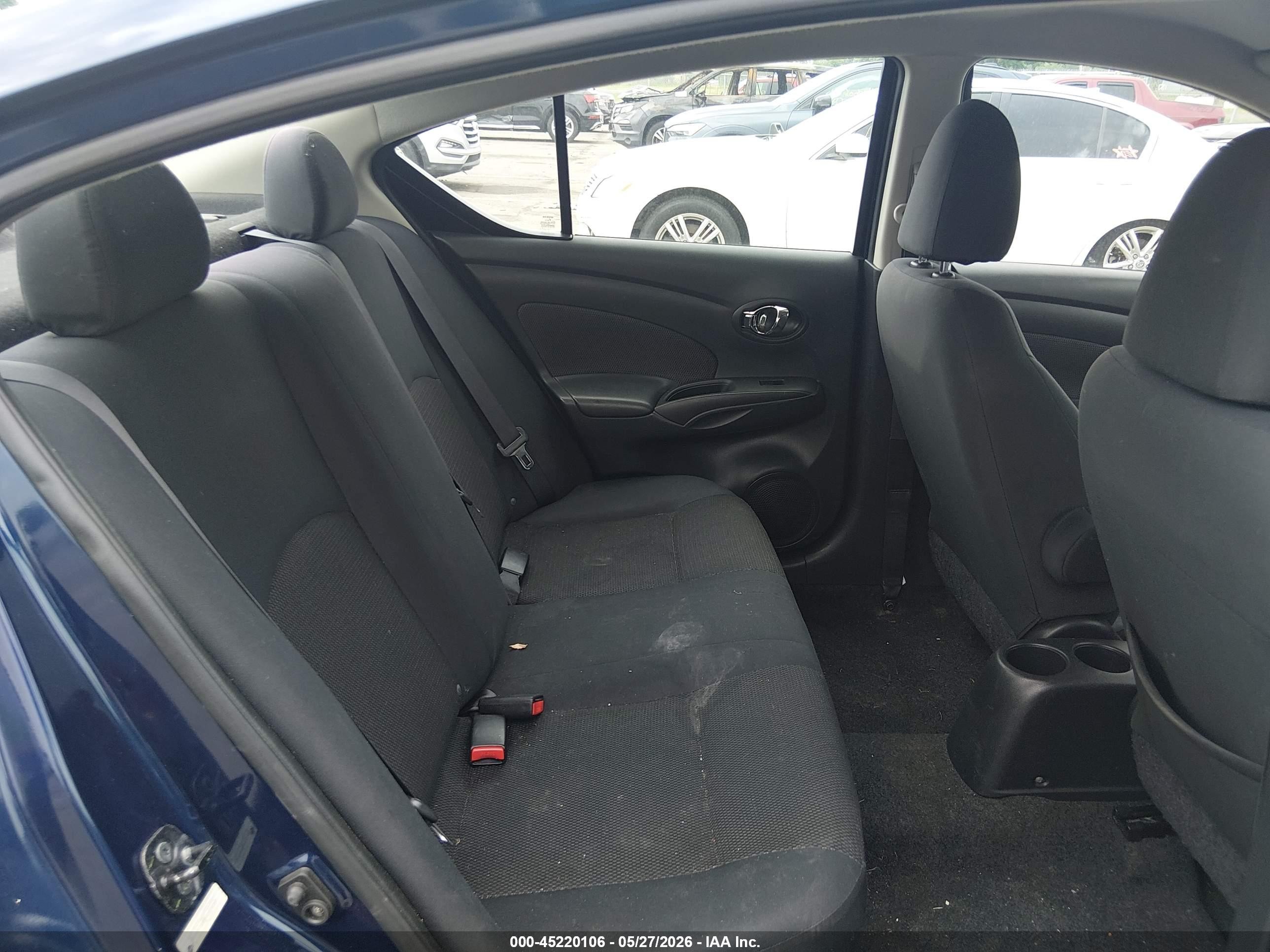 2013 Nissan Versa 1.6 Sv Navy vin: 3N1CN7AP9DL829051