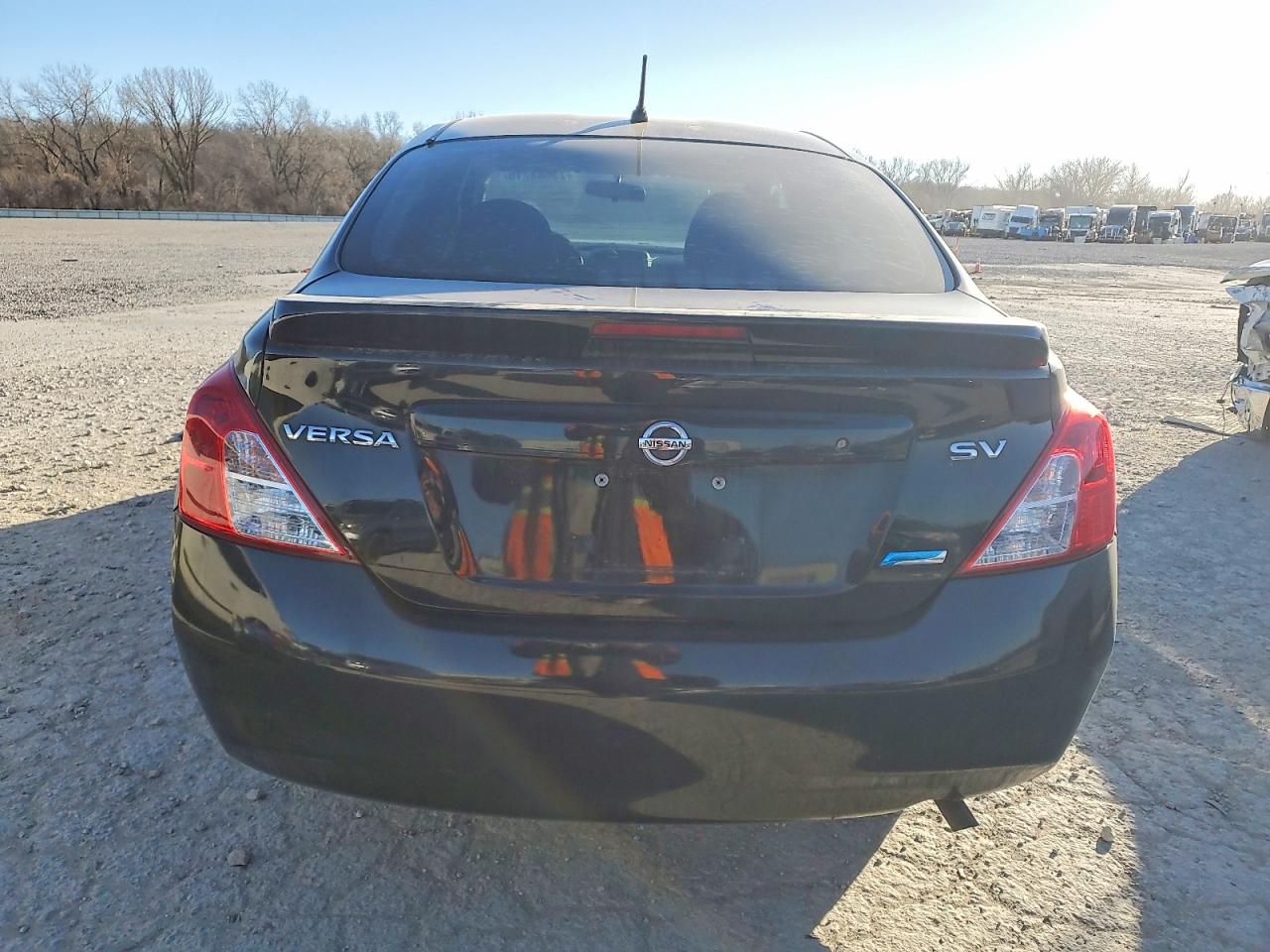 2013 Nissan Versa S Black vin: 3N1CN7AP9DL843211