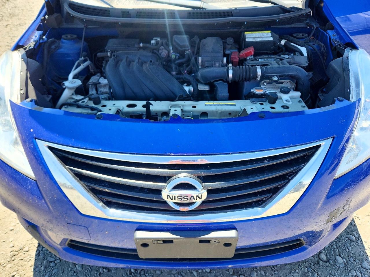 2013 Nissan Versa 1.6 S Blue vin: 3N1CN7AP9DL870831