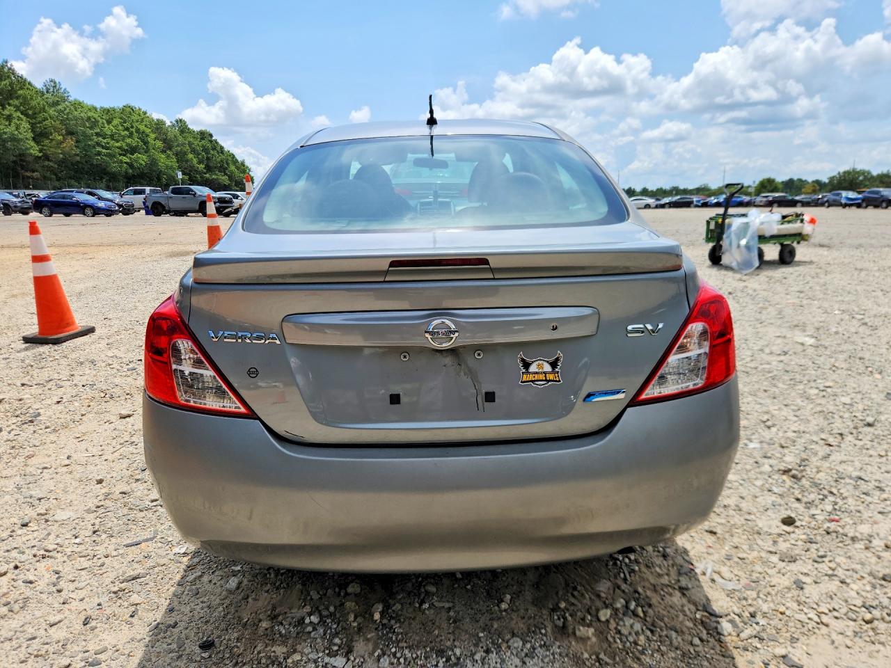 2013 Nissan Versa 1.6 S Gray vin: 3N1CN7AP9DL887516