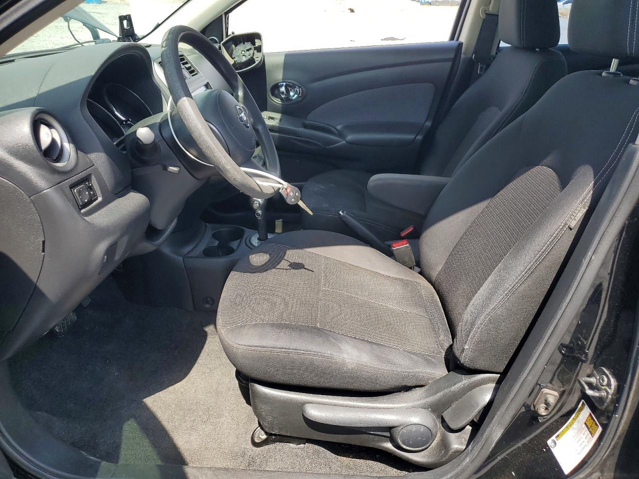 2014 Nissan Versa 1.6 Sv Black vin: 3N1CN7AP9EK448355
