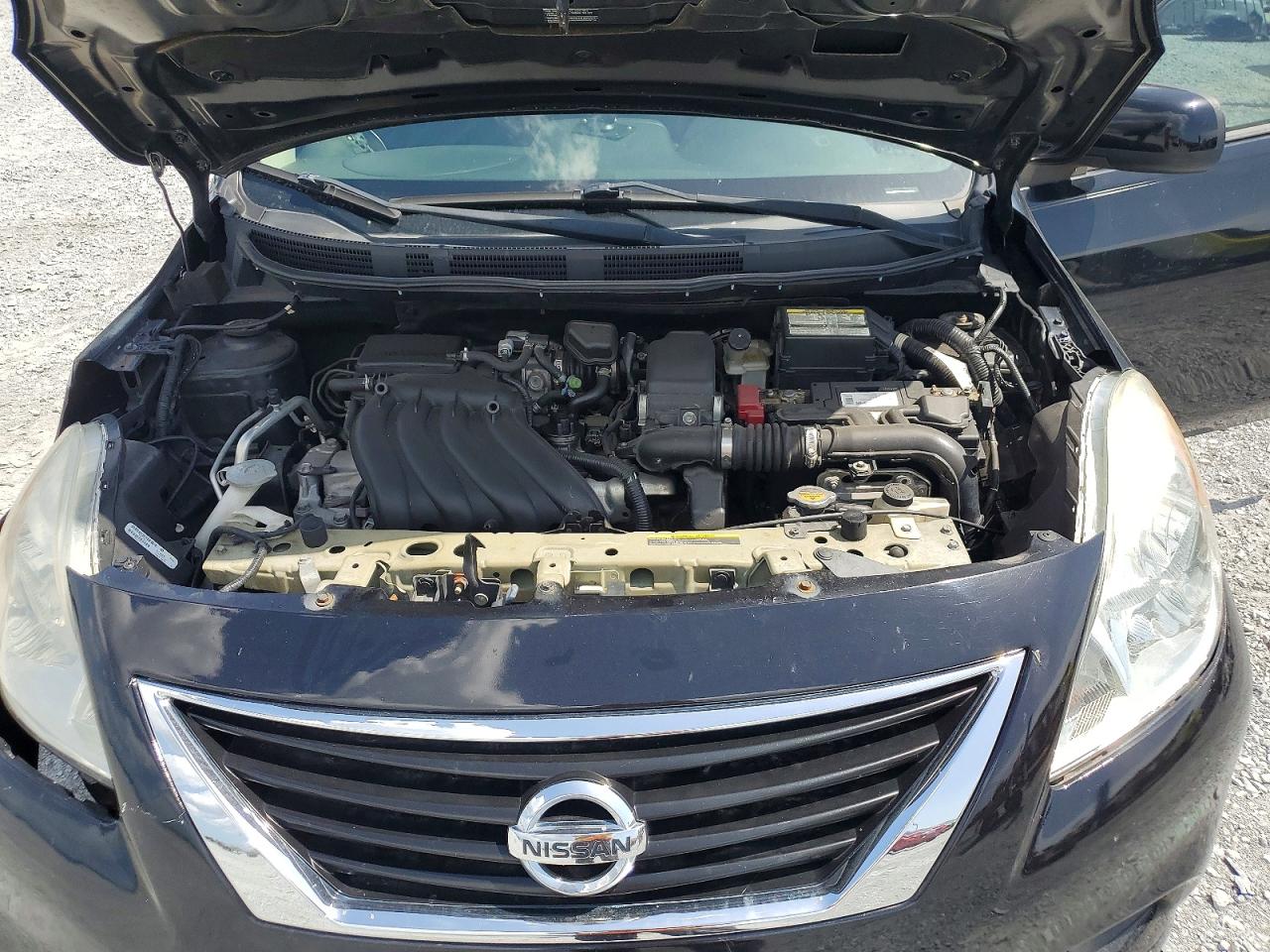 2014 Nissan Versa 1.6 Sv Black vin: 3N1CN7AP9EK448355