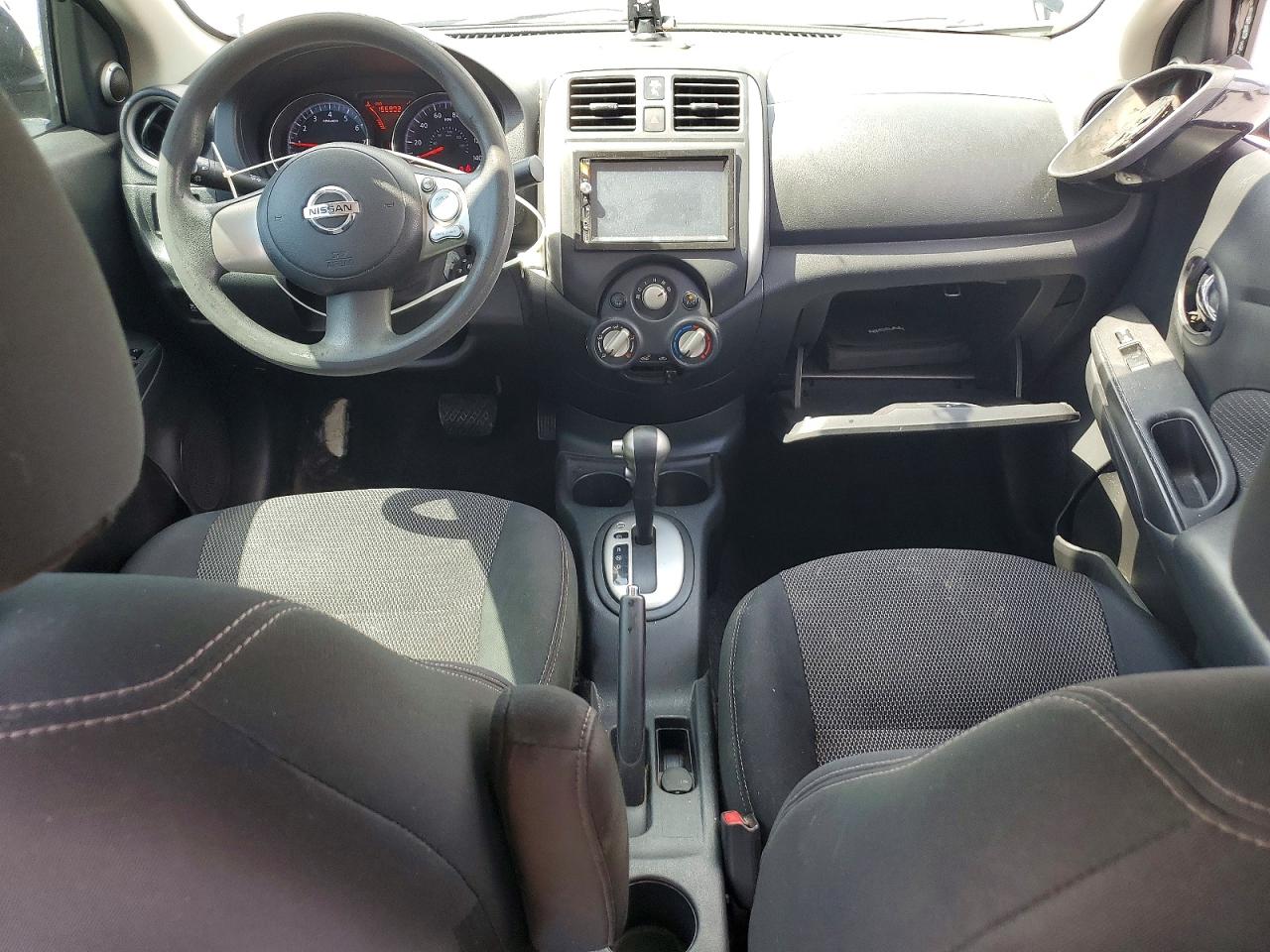 2014 Nissan Versa 1.6 Sv Black vin: 3N1CN7AP9EK448355