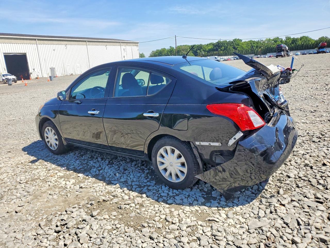 2014 Nissan Versa 1.6 Sv Black vin: 3N1CN7AP9EK460814