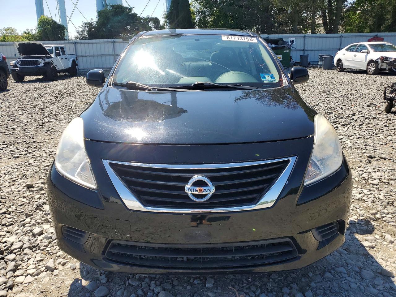 2014 Nissan Versa 1.6 Sv Black vin: 3N1CN7AP9EK460814