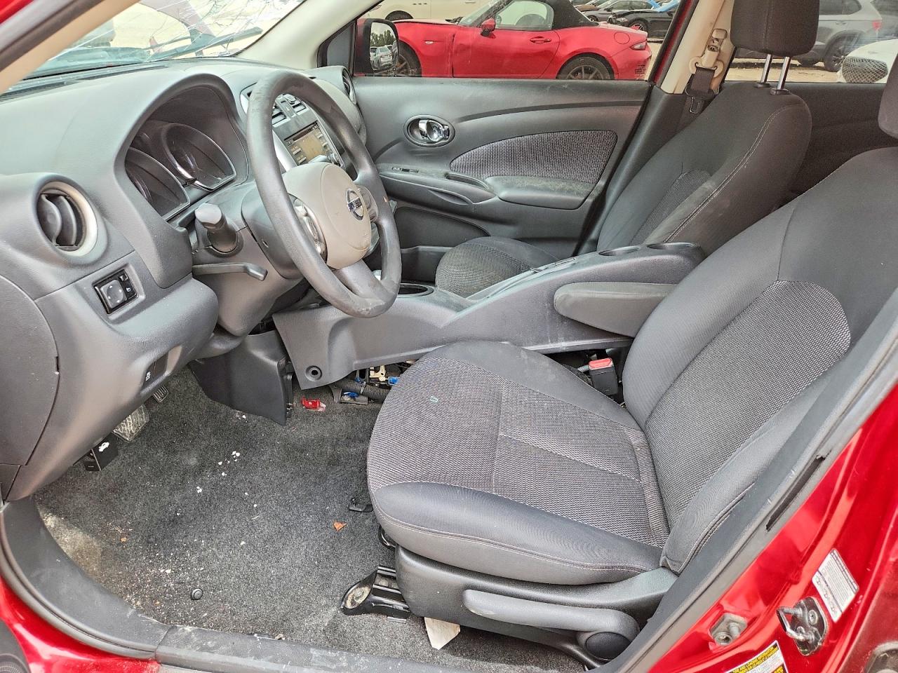2014 Nissan Versa 1.6 Sl Red vin: 3N1CN7AP9EL804524