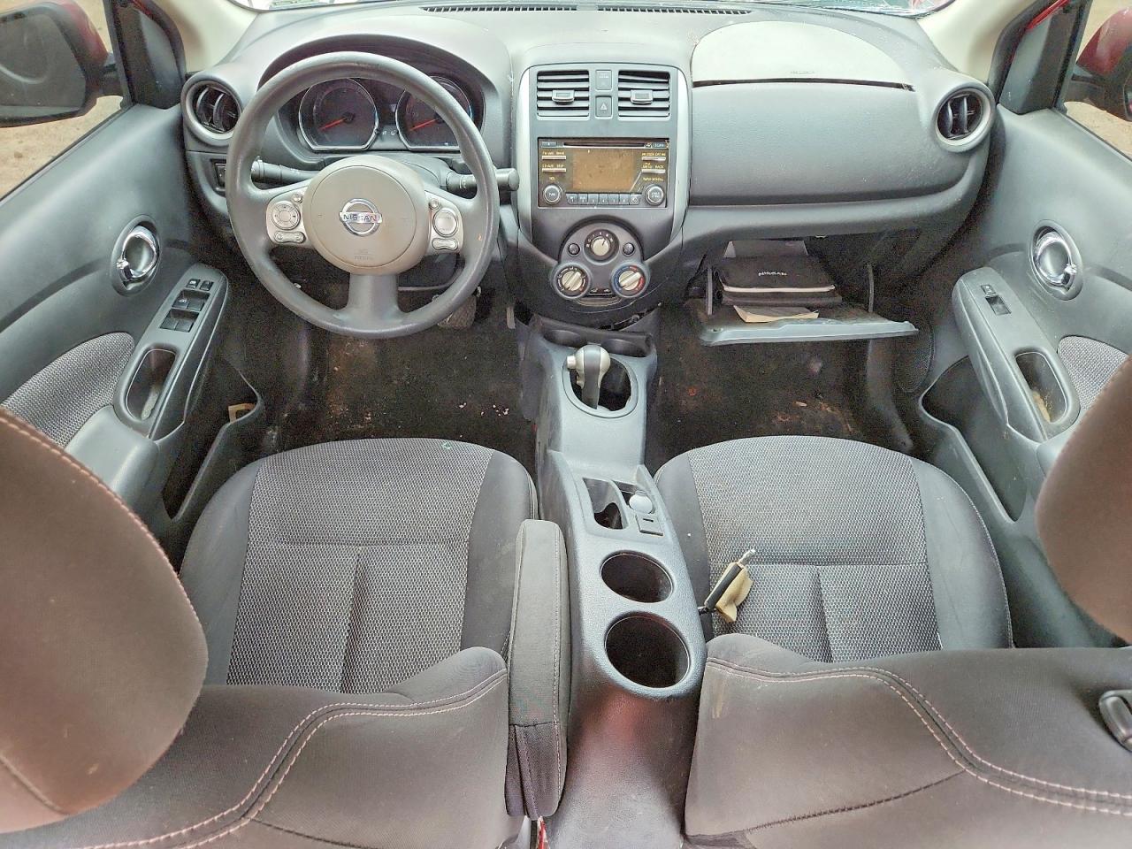 2014 Nissan Versa 1.6 Sl Red vin: 3N1CN7AP9EL804524