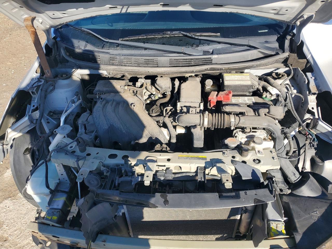 2014 Nissan Versa S Серебряный vin: 3N1CN7AP9EL876923