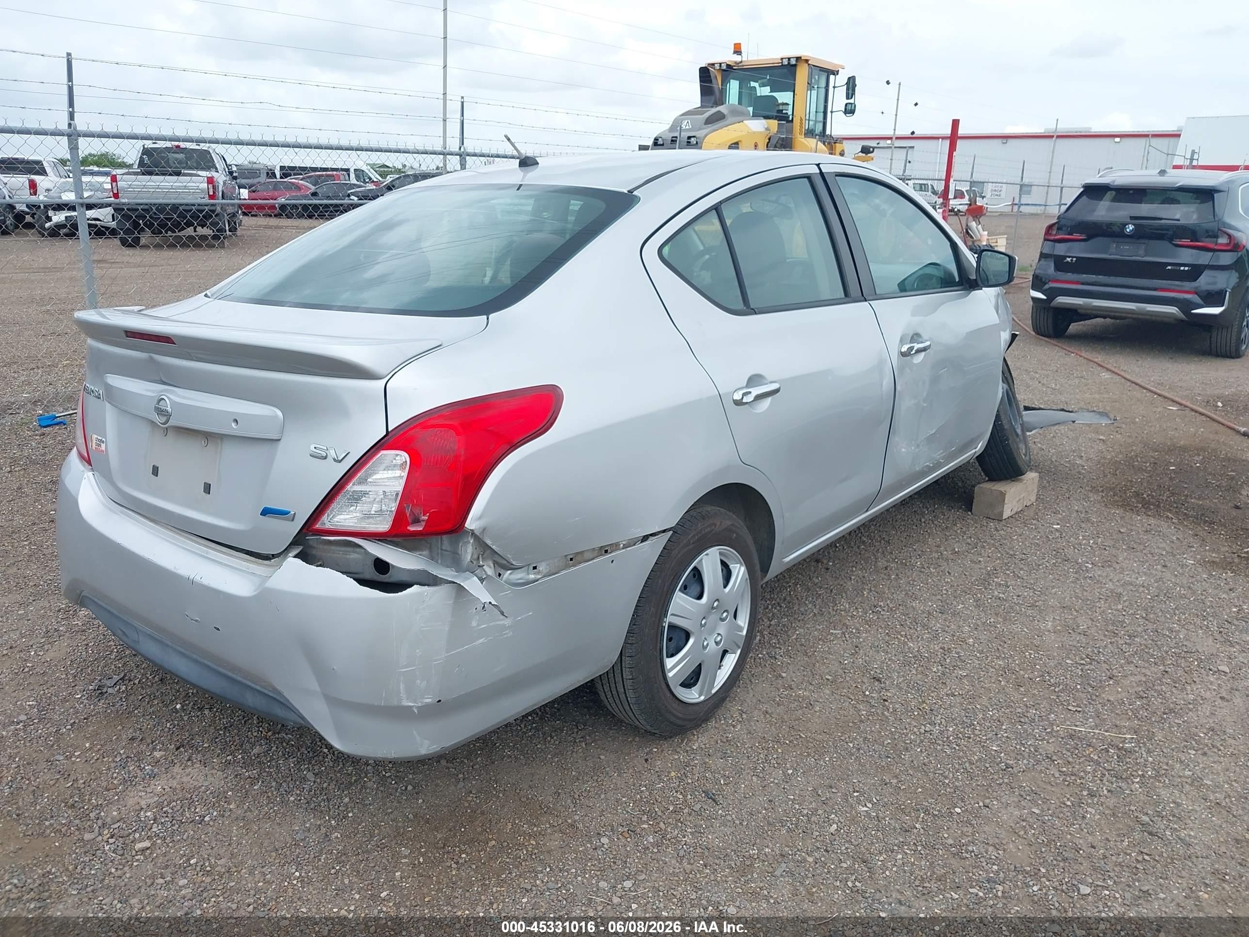 2015 Nissan Versa 1.6 Sv Black vin: 3N1CN7AP9FL806789