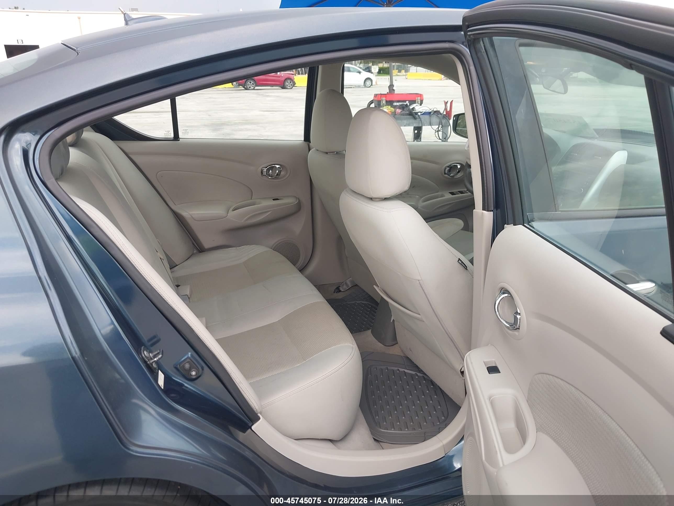 2015 Nissan Versa 1.6 Sl Blue vin: 3N1CN7AP9FL848346