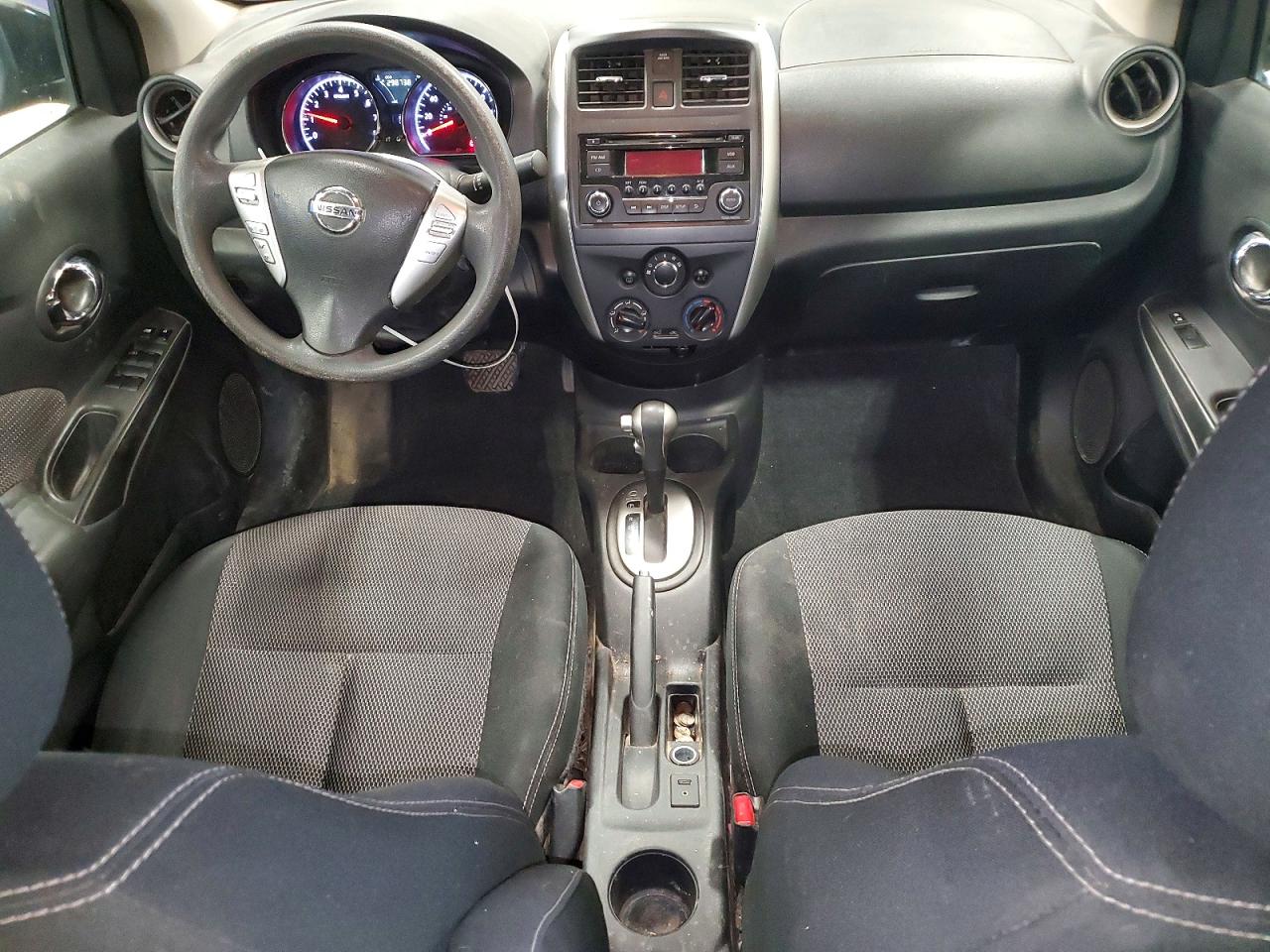 2015 Nissan Versa 1.6 Sv Black vin: 3N1CN7AP9FL883226