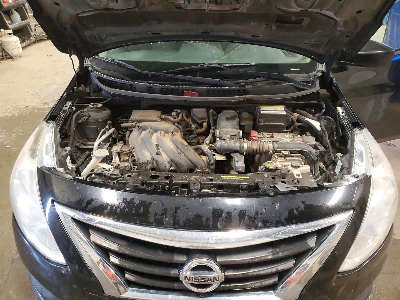 2015 Nissan Versa 1.6 Sv Black vin: 3N1CN7AP9FL883226
