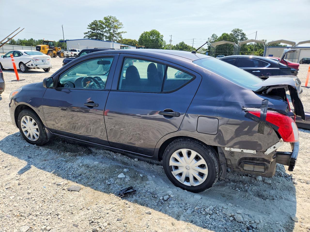 2015 Nissan Versa 1.6 S Gray vin: 3N1CN7AP9FL938936