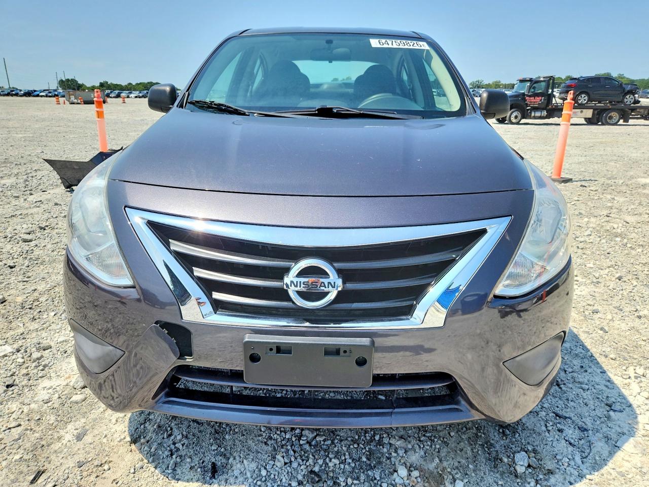 2015 Nissan Versa 1.6 S Gray vin: 3N1CN7AP9FL938936