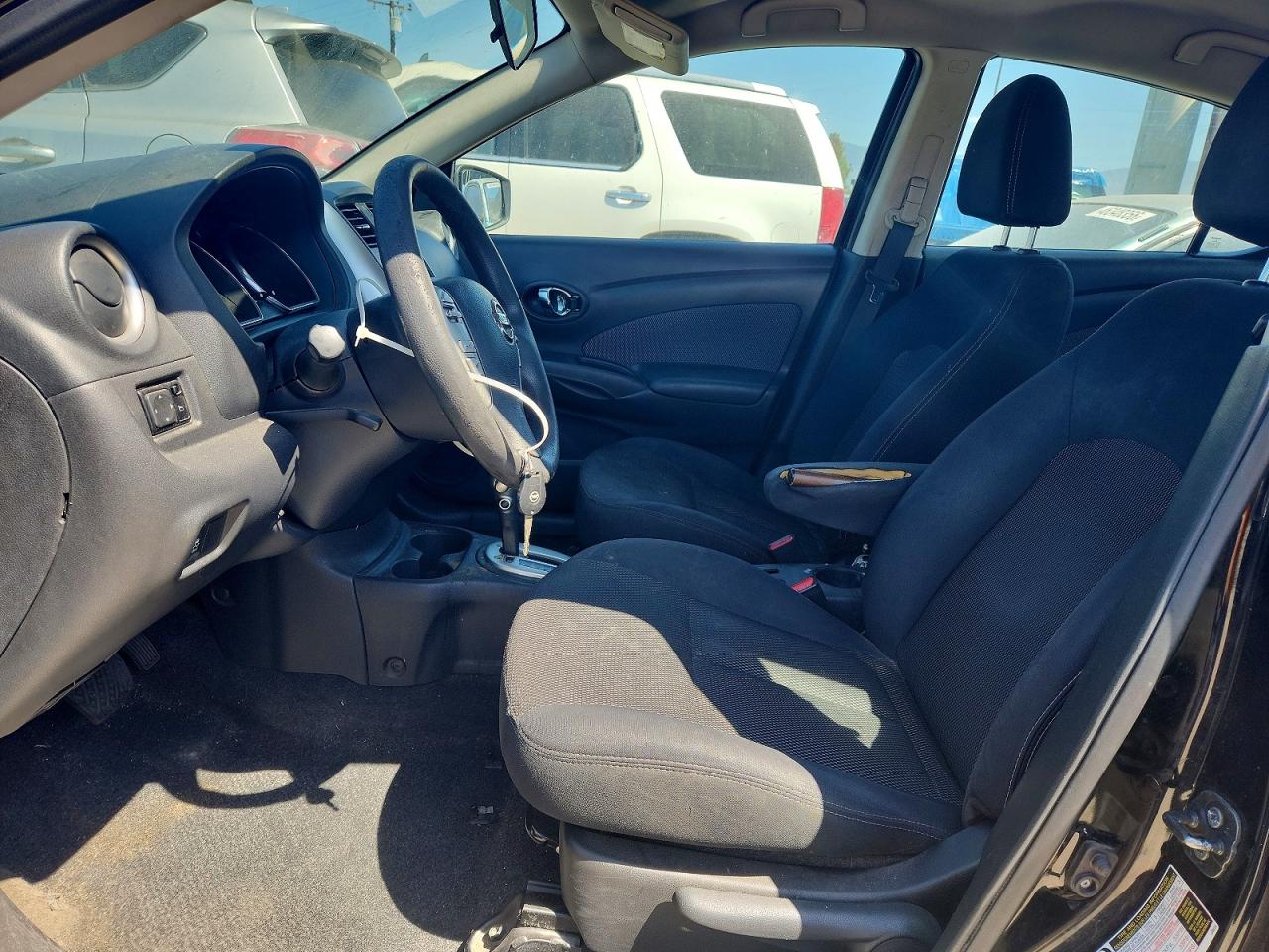 2015 Nissan Versa 1.6 Sv Black vin: 3N1CN7AP9FL943358