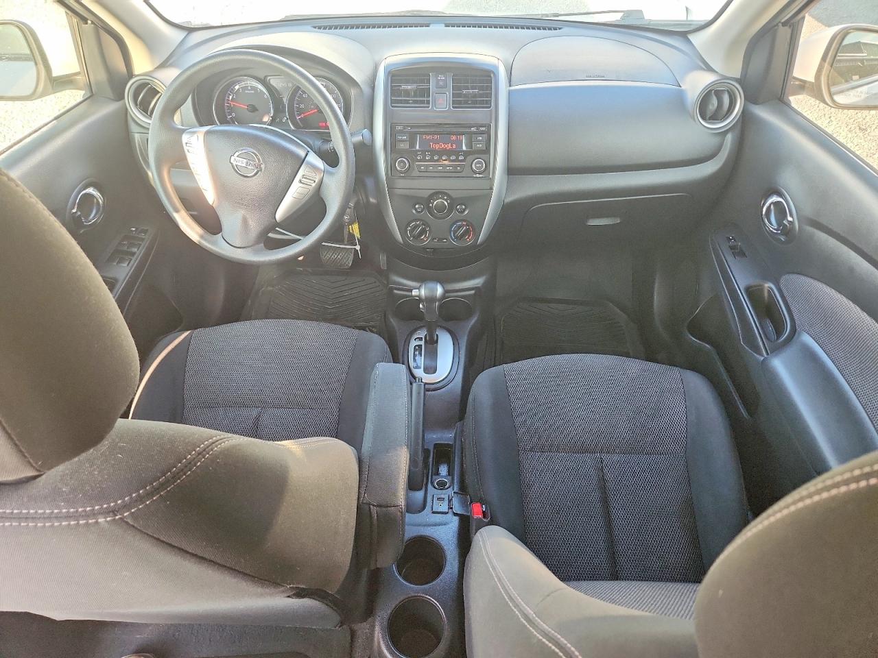 2016 Nissan Versa 1.6 Sv White vin: 3N1CN7AP9GL849451