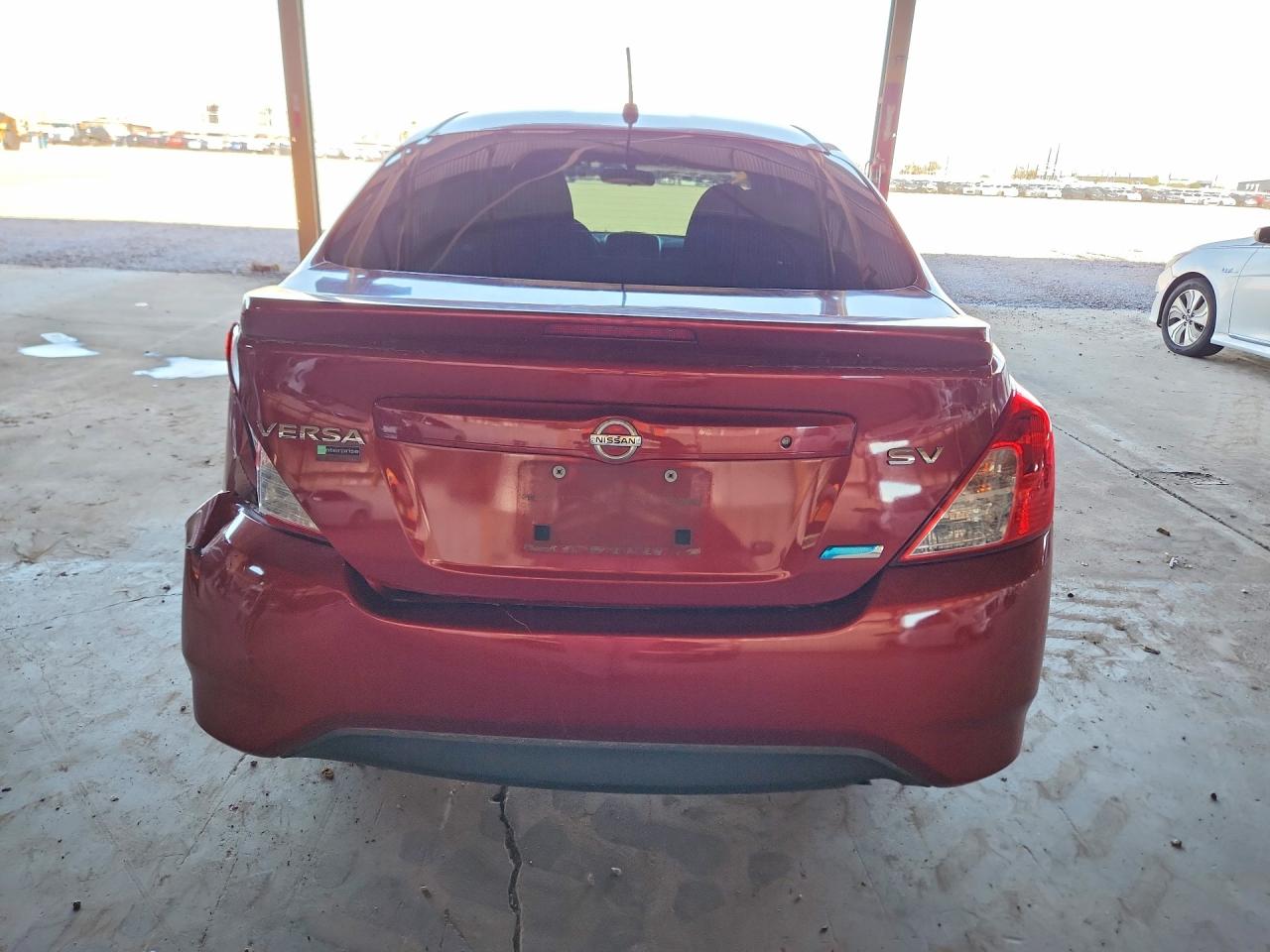 2016 Nissan Versa 1.6 Sv Maroon vin: 3N1CN7AP9GL853063