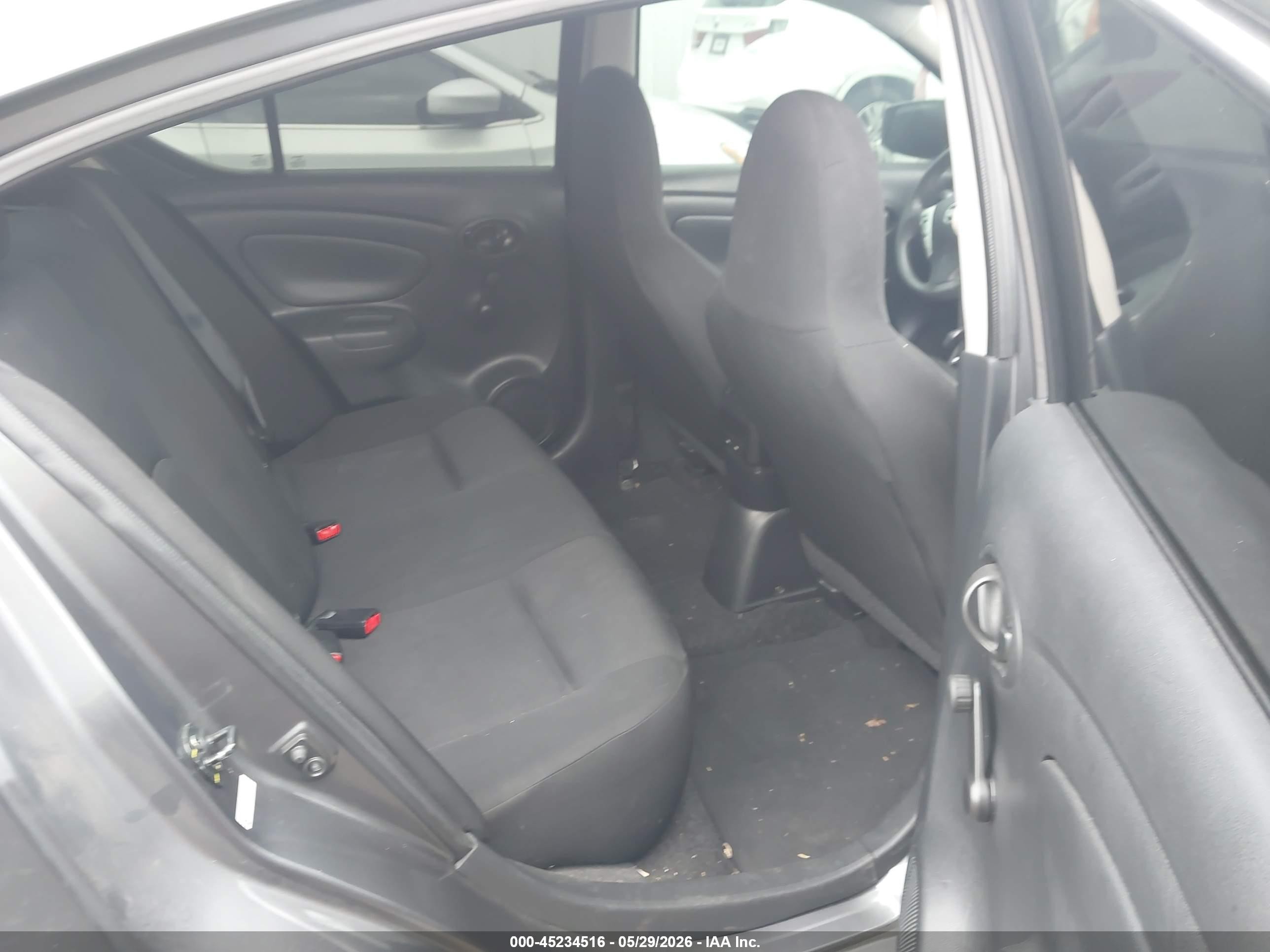 2016 Nissan Versa 1.6 S+ Gray vin: 3N1CN7AP9GL890226