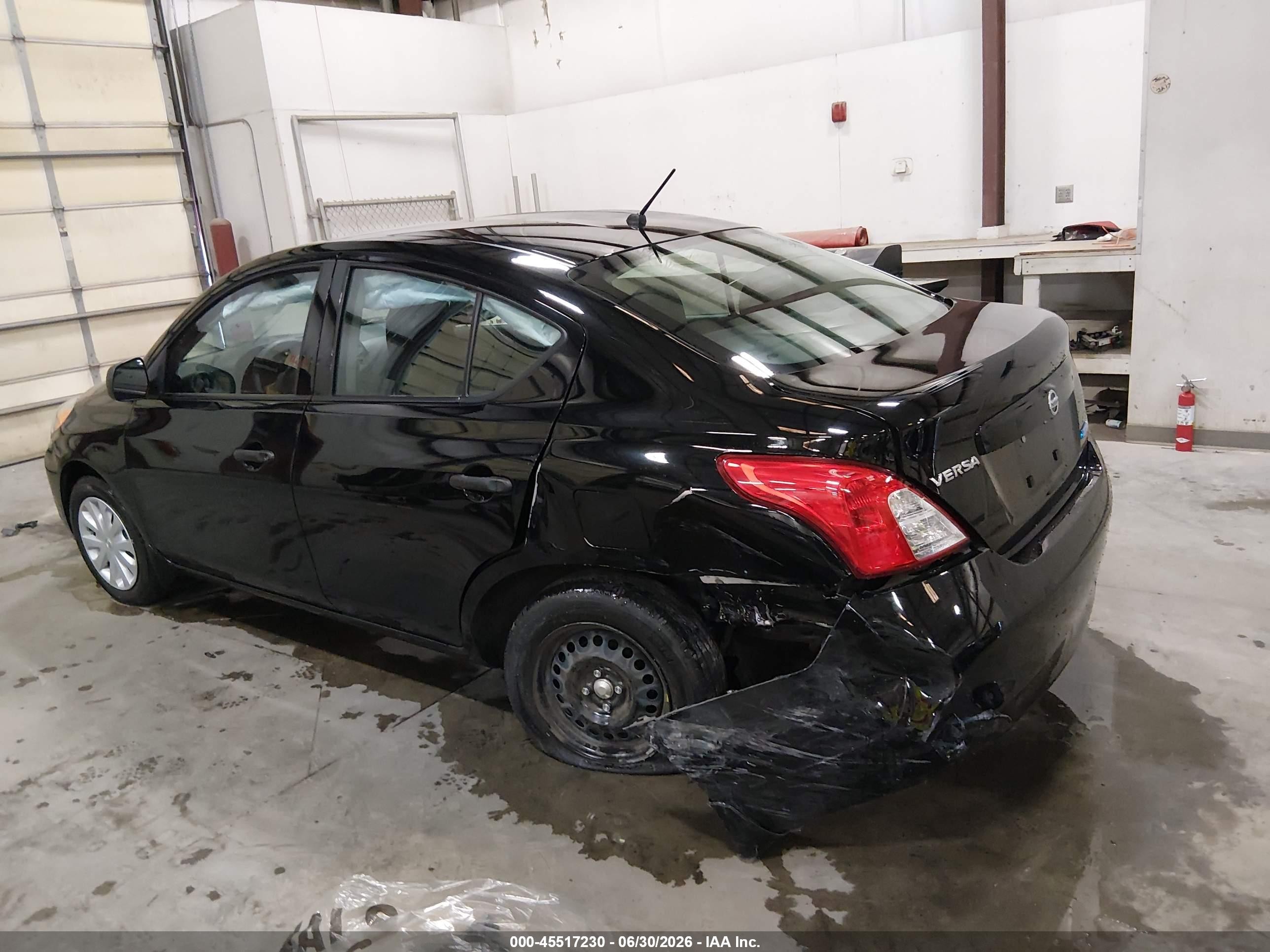 2012 Nissan Versa 1.6 S Черный vin: 3N1CN7APXCL861618