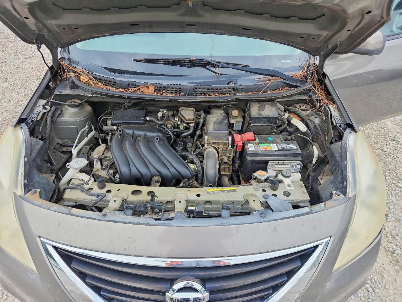 2012 Nissan Versa 1.6 S Gray vin: 3N1CN7APXCL906184