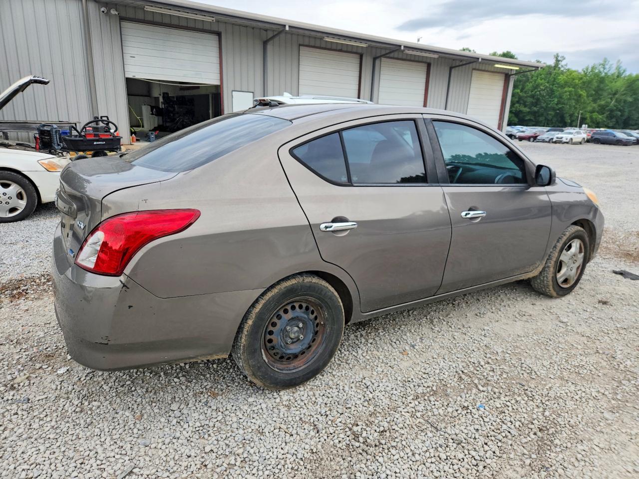 2012 Nissan Versa 1.6 S Gray vin: 3N1CN7APXCL906184