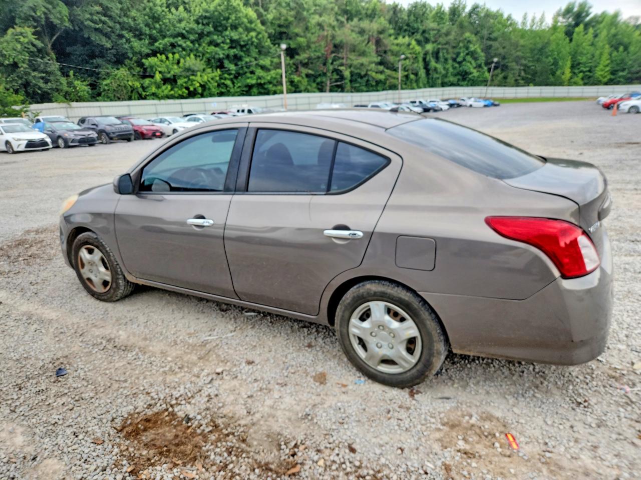 2012 Nissan Versa 1.6 S Gray vin: 3N1CN7APXCL906184
