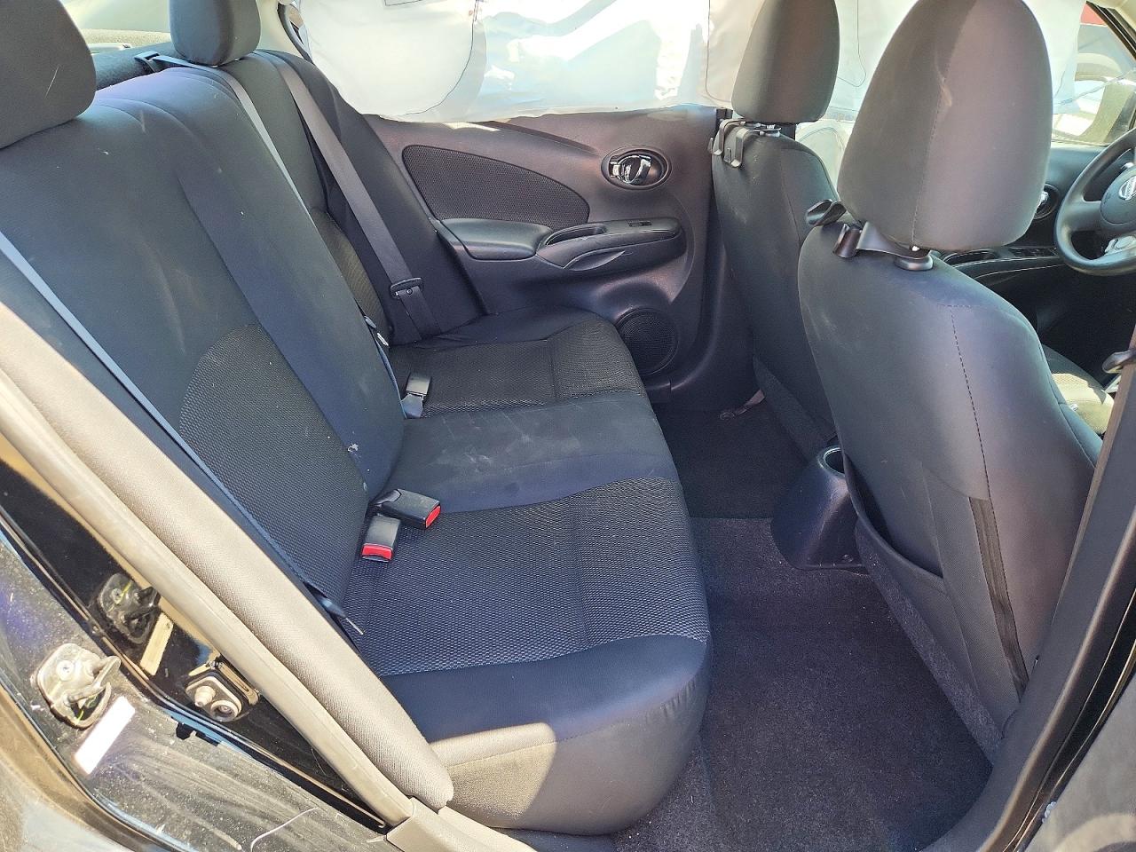 2013 Nissan Versa 1.6 S Black vin: 3N1CN7APXDL846635