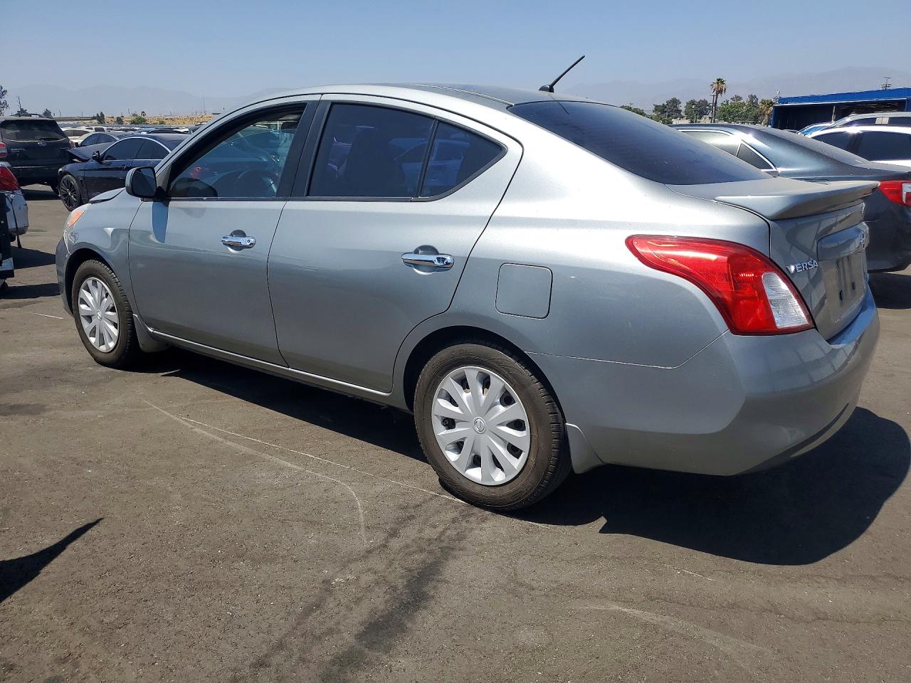 2013 Nissan Versa 1.6 S Gray vin: 3N1CN7APXDL874807