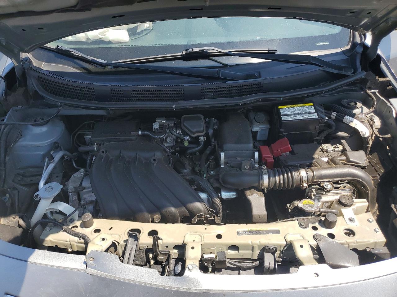 2013 Nissan Versa 1.6 S Gray vin: 3N1CN7APXDL874807