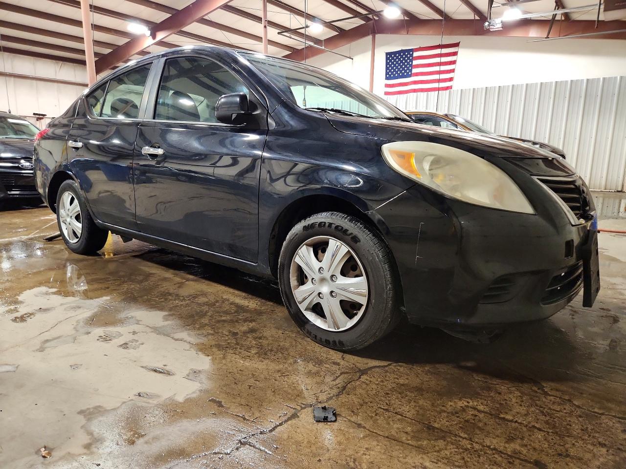 2013 Nissan Versa 1.6 S Black vin: 3N1CN7APXDL880686