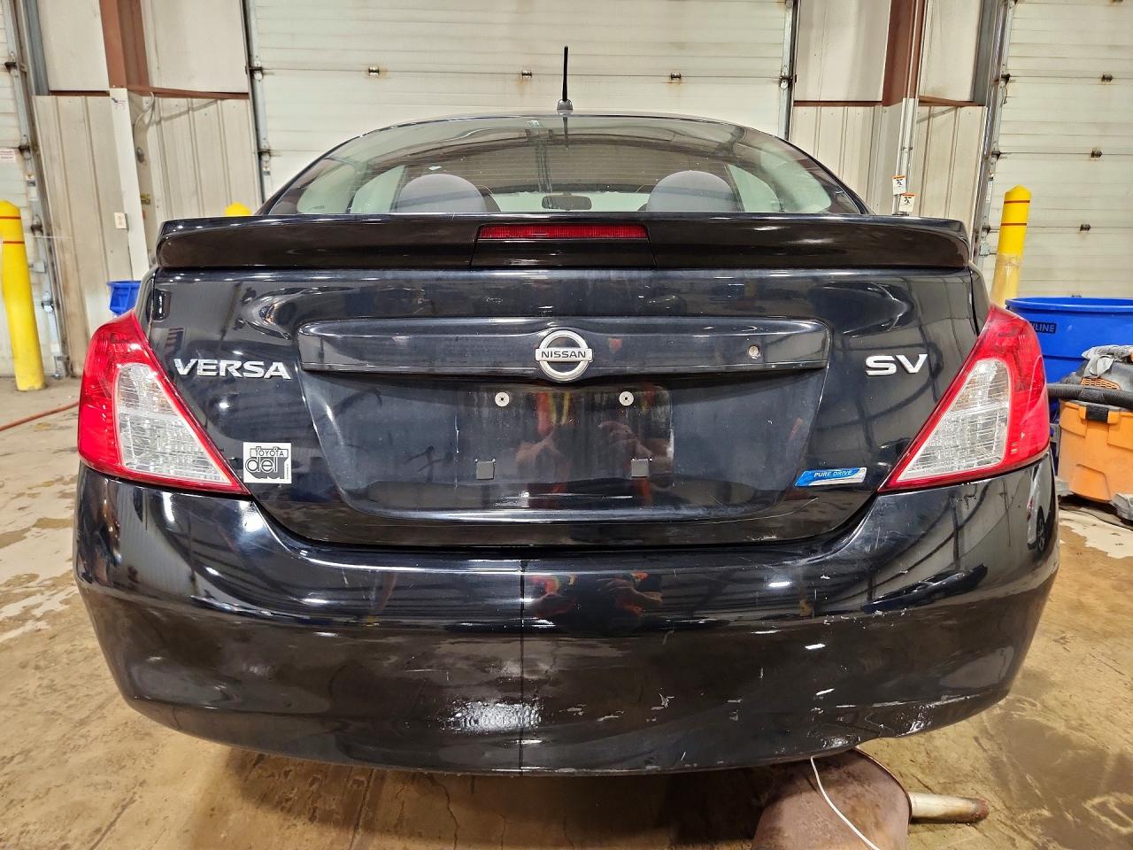 2013 Nissan Versa 1.6 S Black vin: 3N1CN7APXDL880686
